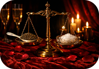 is caviar healthy nutrition benefits and sodium balance black caviar on scales