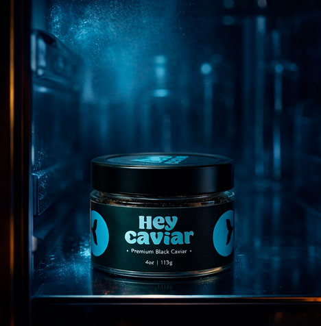 how to store caviar properly in fridge cold storage caviar jar temperature control